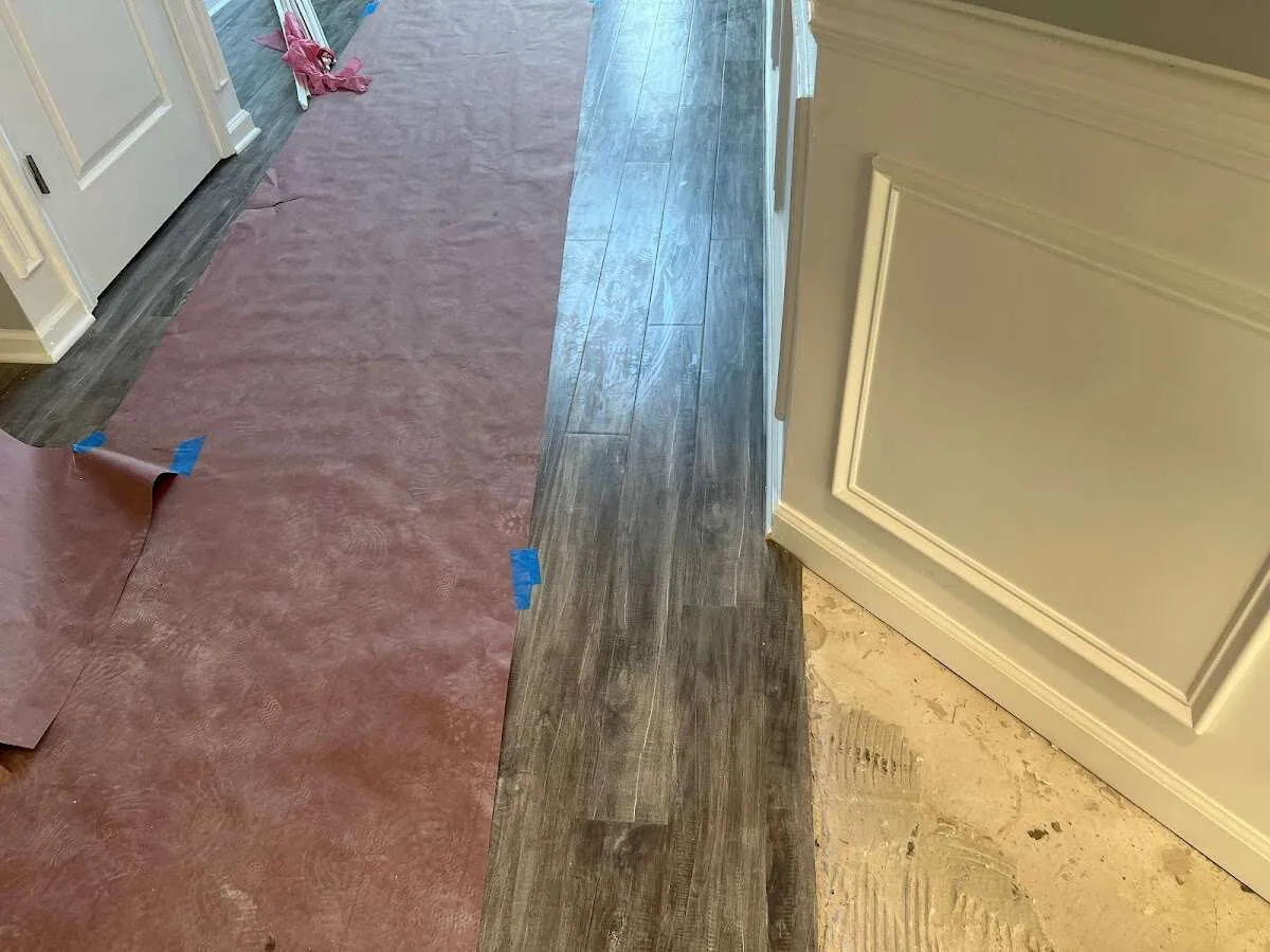 Completed marble shower restoration in Wichita